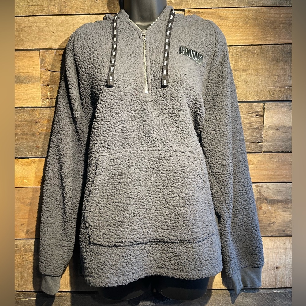 PINK Sherpa Sweater - Picture 4 of 5